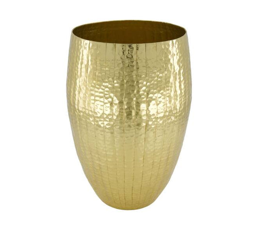 Metalen vazen set 3-delig goud – 25x25x37 cm