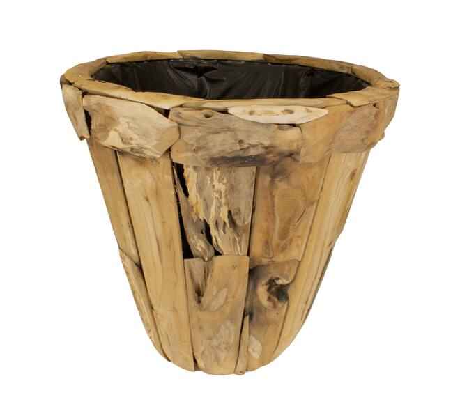 Plantenbak van teakhout – 78 x 78 x 72 cm