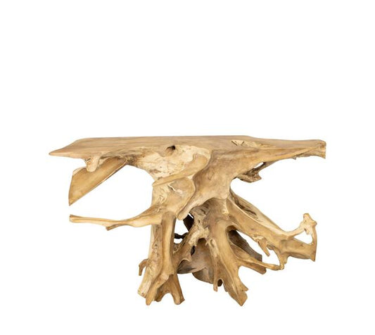 Teak side table – 120 x 32 x 80 cm