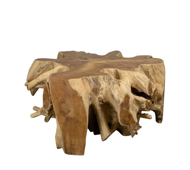 Teak side table – 120 x 32 x 80 cm
