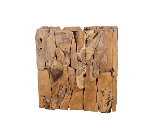 Plantenbak van erosiehout - 78 x 38 x 80 cm