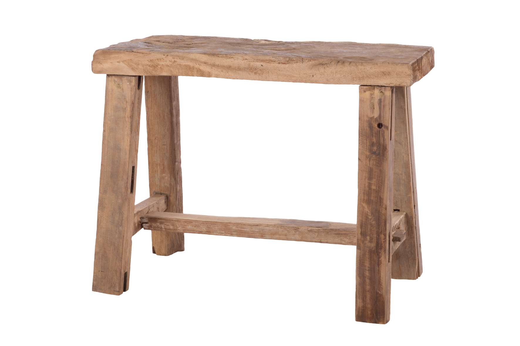 Teak houten kruk Cozy