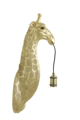 Wandlamp Giraffe Goud