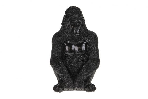 Gorilla Decoratieobject Zwart